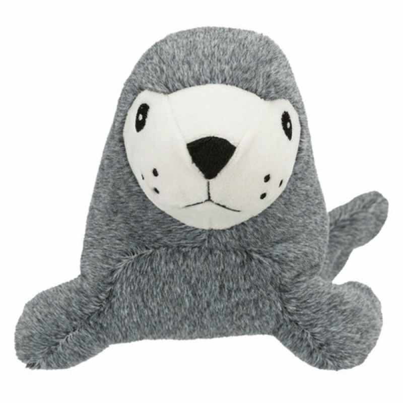 Kuscheltier für Hunde Trixie Thies Polyester Plüsch Robbe 30 cm