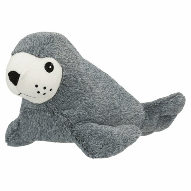 Kuscheltier für Hunde Trixie Thies Polyester Plüsch Robbe 30 cm
