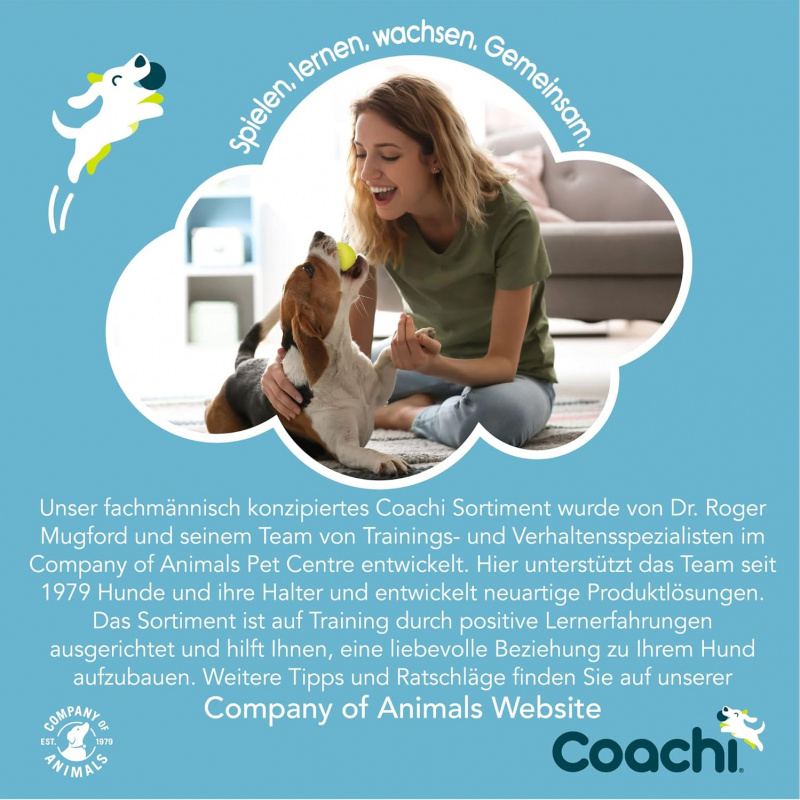 Trainingsgurt Coachi Blau 10m Ausbildung